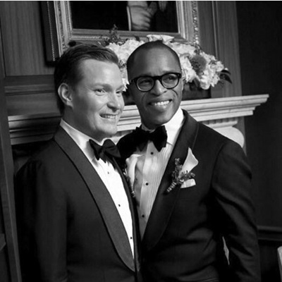 Jonathan Capehart and Nick Schmit on their wedding ceremony.